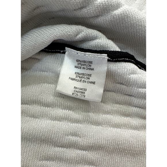 Nannette  Lepore Black and White Dazzling Diamond Dress - size Small - Picture 9 of 11